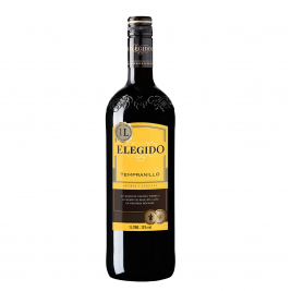 Elegido Vino  Tinto Tempranillo 13% Vol. 1.0l sausas