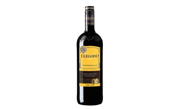 Elegido Vino  Tinto Tempranillo 13% Vol. 1.0l sausas