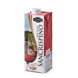 Ronco Sancrispino Rosso D'Italia Brick  Vol. 11%, 1,0l, sausas 