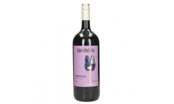 Tavernello Sangiovese Rubicone Igt 11% Vol, 1,5l sausas
