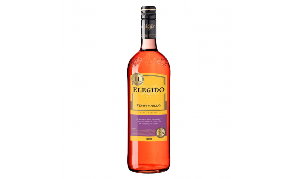 Elegido Vino Rosado Tempranillo 11%Vol. 1.0l sausas