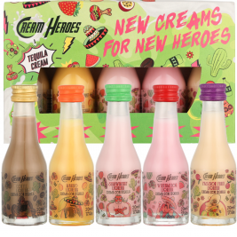 Cream Heroes Multipack 17% Vol. 5 x 0,02L dovanų dežutėje