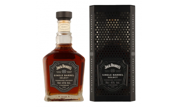 Jack Daniel's Select Single Barrel Tennessee Whiskey 45% Vol. 0,7l metalinėje dežutėje