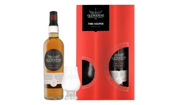 Glengoyne 12 Years Time Keeper 43%Vol, 0.7l dovanų dežutėje su taure Glengoyne 12 Years Time Keeper 43%Vol, 0.7l dovanų dežutėje su taure