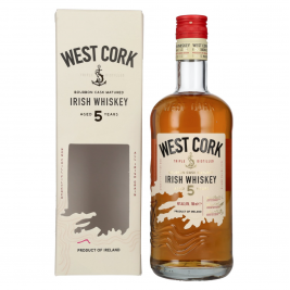West Cork Blended Irish Whiskey Bourbon Cask 40% Vol. 0,7l dovanų dėžutėje