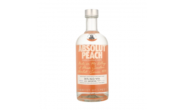 Absolut Peach Vodka 36% Vol, 0.7l Absolut Peach Vodka 36% Vol, 0.7l