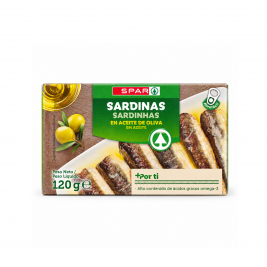Sardinės Espar alyvuogių aliejuje 120g. 