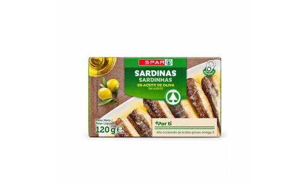Sardinės Espar alyvuogių aliejuje 120g. 