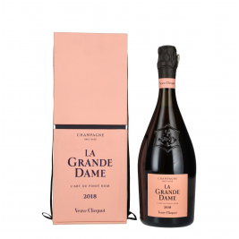 Veuve Clicquot Champagne LA GRANDE DAME Brut ROSÉ 2018 12,5% Vol. 0,75l dovanų dėžutėje, briutas