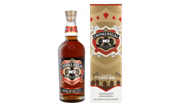 Chivas Regal 16 Years Charles Leclerc 40% Vol. 0.7l dovanų dežutėje Chivas Regal 16 Years Charles Leclerc 40% Vol. 0.7l dovanų dežutėje