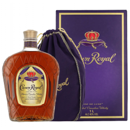 Crown Royal Blended Canadian Whisky 40% Vol. 1l dovanų dėžutėje