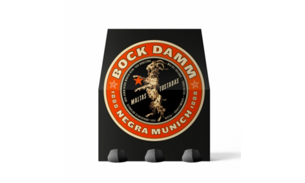 Bock Damm Negra Munich 5,9% Vol. 0.25l * 6 vnt. tamsus