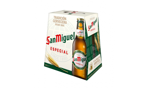 San Miguel 5.4% Vol. 0.25l * 6vnt šviesus