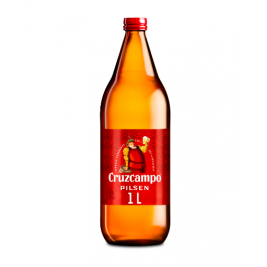 Cruzcampo Pilsen 4,8% Vol. 1l šviesus