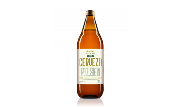 Gourmet Cerveza Pilsen 4,5% 1l šviesus