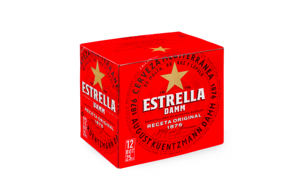 Estrella Original 5,4% Vol. 0.25l * 12vnt šviesus