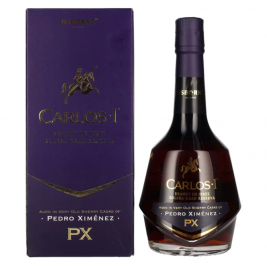 Carlos I Solera Gran Reserva PEDRO XIMÉNEZ Brandy de Jerez 40,3% Vol. 0,7l dovanų dėžutėje