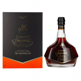 Carlos I Imperial X.O. Solera Gran Reserva Brandy de Jerez 40% Vol. 0,7l dovanų dėžutėje