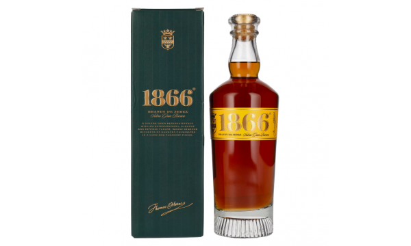 1866 Brandy Solera Gran Reserva 40% Vol. 0,7l dovanų dėžutėje