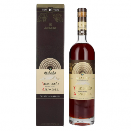 Ararat Armenia 10 Years Old Exclusive Collection 45% Vol. 0,75l dovanų dėžutėje