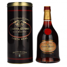 Cardenal Mendoza Carta Real Brandy de Jerez 40% Vol. 0,7l dovanų dėžutėje