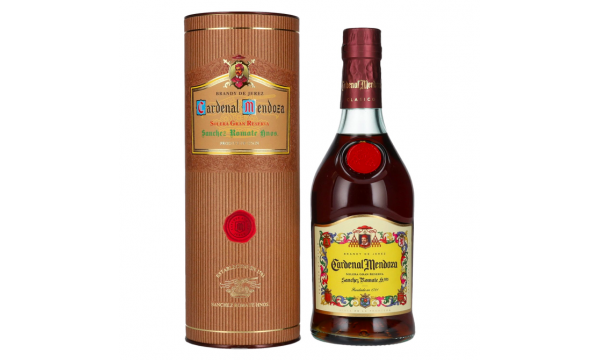 Cardenal Mendoza Brandy de Jerez Solera Gran Reserva 40% Vol. 0,5l dovanų dėžutėje