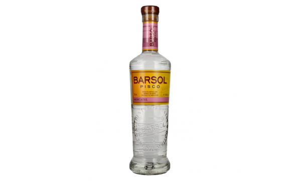 Barsol Pisco PURO MOSCATEL 41,3% Vol. 0,7l