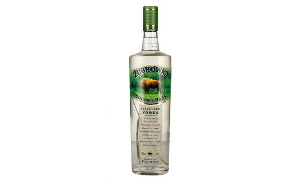 Zubrowka BISON GRASS Flavoured Vodka 40% Vol. 1l