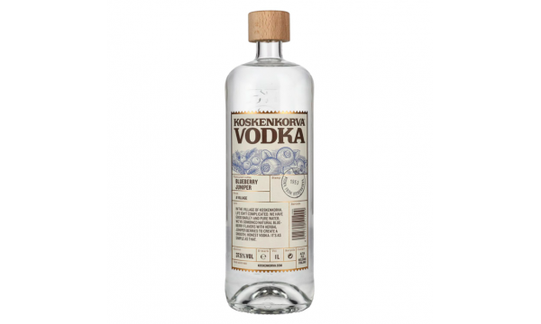 Koskenkorva Vodka BLUEBERRY JUNIPER Flavoured 37,5% Vol. 1l