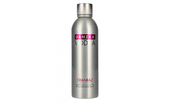 Danzka Vodka CRANRAZ Premium Distilled Flavoured Vodka 40% Vol. 1l