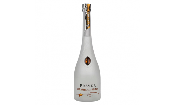 Pravda CARAMEL Flavored Vodka 37,5% Vol. 0,7l