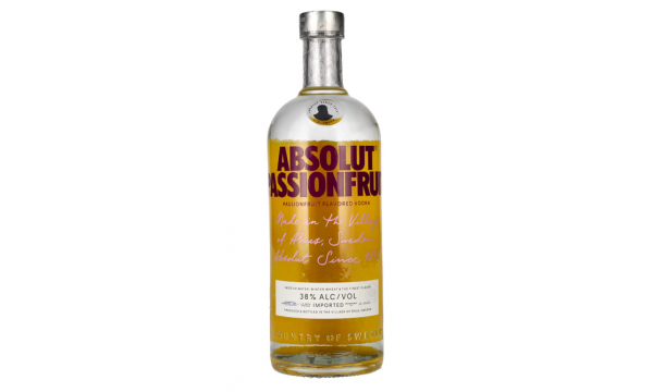 Absolut PASSIONFRUIT Flavored Vodka 38% Vol. 1l