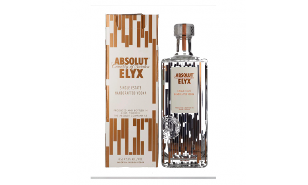 Absolut Vodka ELYX 42,3% Vol. 4,5l dovanų dėžutėje