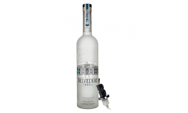 Belvedere Vodka 40% Vol. 6l su piltuvu