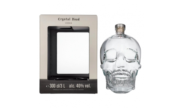 Crystal Head Vodka 40% Vol. 3l dovanų dėžutėje