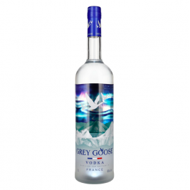 Grey Goose Vodka NORTHERN LIGHTS Edition 40% Vol. 1,5l + LED padėkliukas