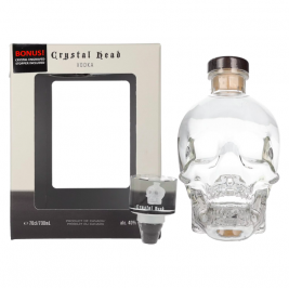 Crystal Head Vodka 40% Vol. 0,7l dovanų dėžutėje su stikliniu kamščiu