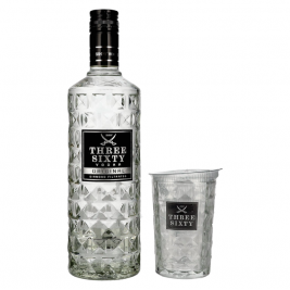 Three Sixty Vodka 37,5% Vol. 0,7l su taure