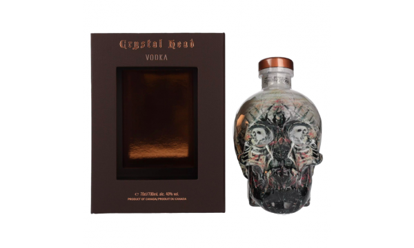 Crystal Head Vodka John Alexander Artist Series 40% Vol. 0,7l dovanų dėžutėje