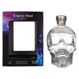 Crystal Head Vodka 40% Vol. 1l dovanų dėžutėje