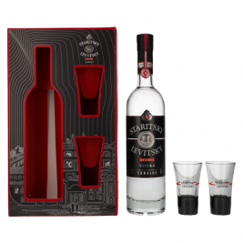 Staritsky & Levitsky RESERVE Vodka 40% Vol. 0,5l dovanų dėžutėje su 2 taurelėmis