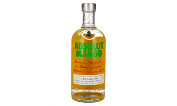 Absolut MANGO Flavored Vodka 38% Vol. 0,7l