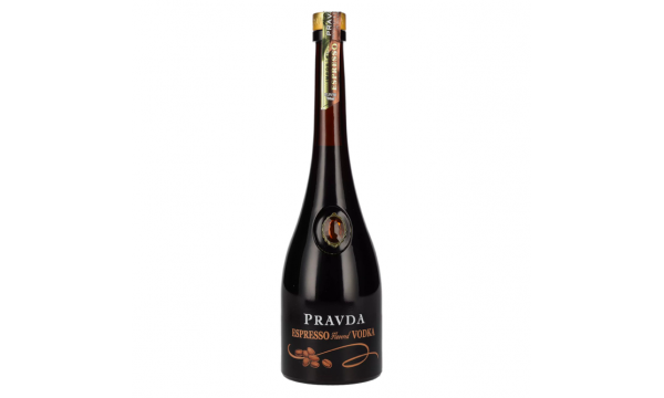 Pravda ESPRESSO Flavored Vodka 37,5% Vol. 0,7l