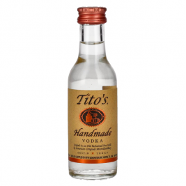 Tito's Handmade Vodka 40% Vol. 0,05l 