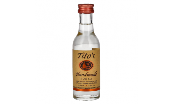 Tito's Handmade Vodka 40% Vol. 0,05l 