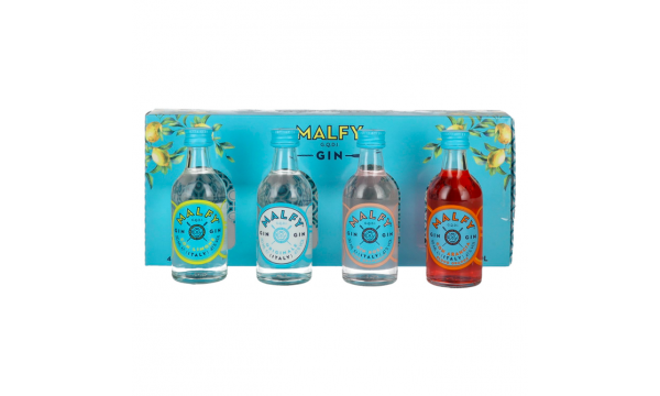 Rinkinys Malfy Gin Mini Set 41% Vol. 4x0,05l dovanų dėžutėje