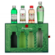 Rinkinys Tanqueray Gin Miniaturen Set 43,3% Vol. 4x0,05l dovanų dėžutėje