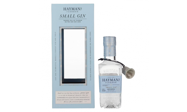 Hayman's of London SMALL GIN 43% Vol. 0,2l dovanų dėžutėje