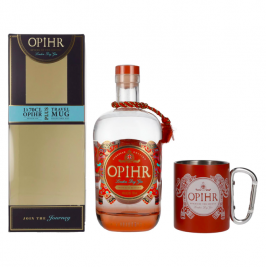 Opihr London Dry Gin EUROPEAN EDITION 43% Vol. 0,7l dovanų dėžutėje su puodeliu