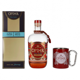 Opihr London Dry Gin FAR EAST EDITION 43% Vol. 0,7l dovanų dėžutėje su puodeliu